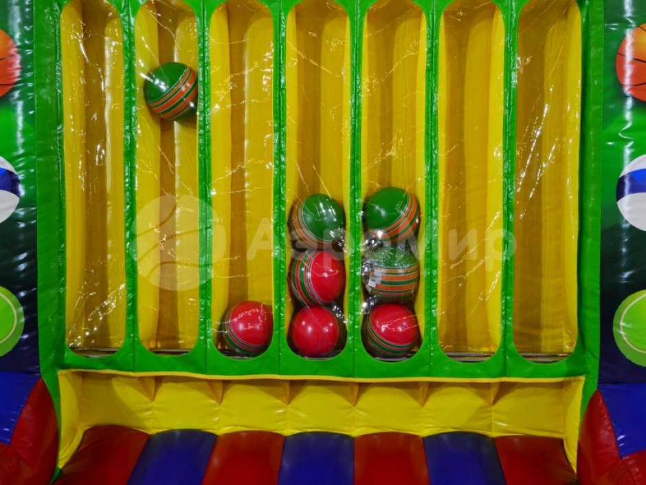 Мега аттракцион «4 в ряд» с мячами