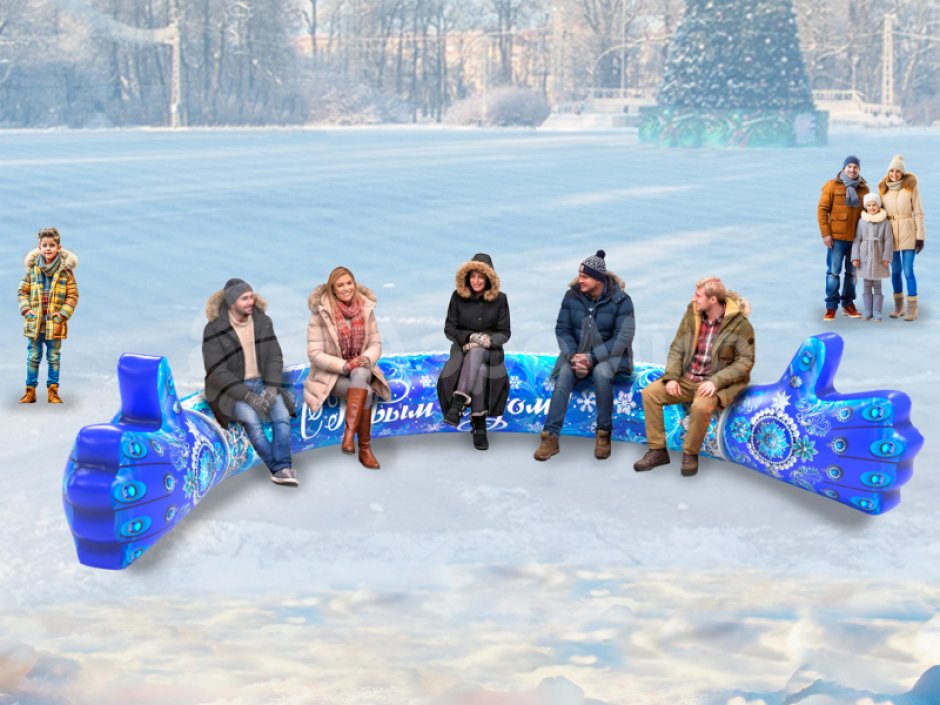 Надувная мебель для парка