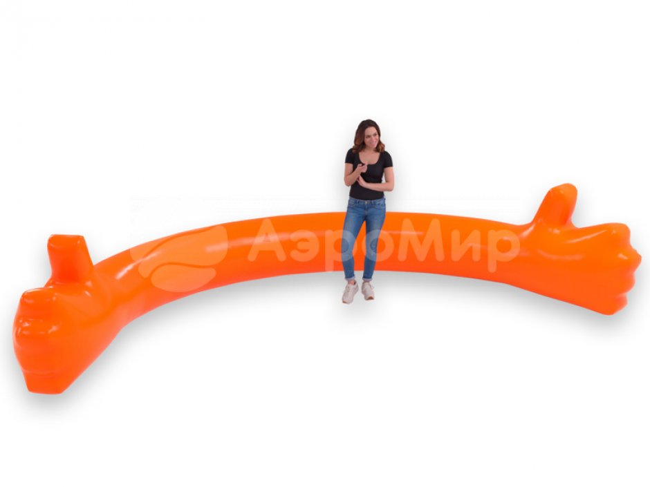 Надувная скамейка для фотосессий и фотозон