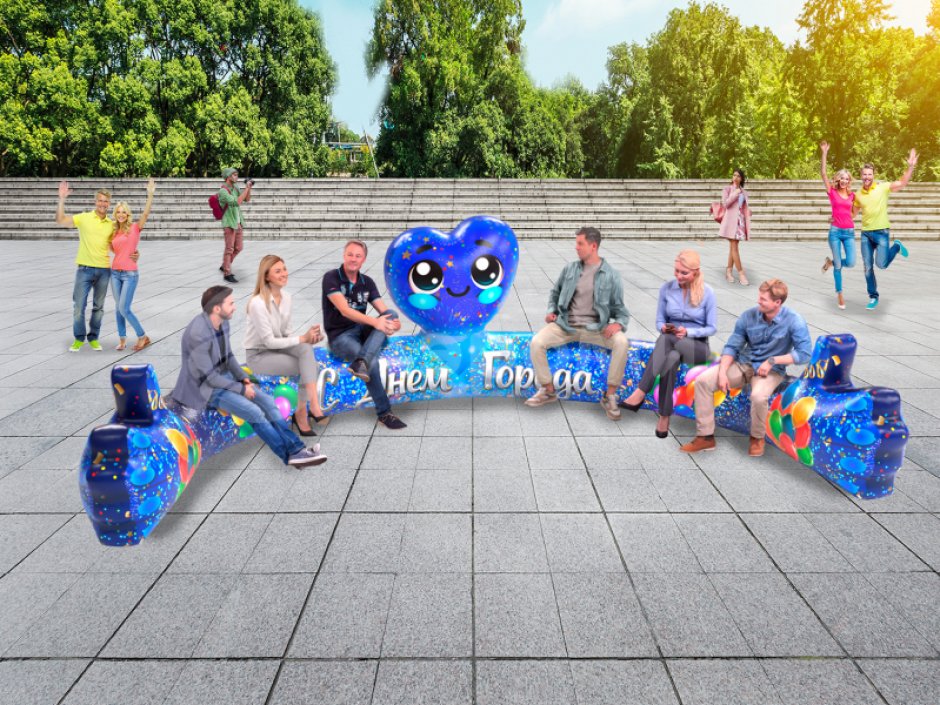 Комфортная надувная мебель для зоны отдыха