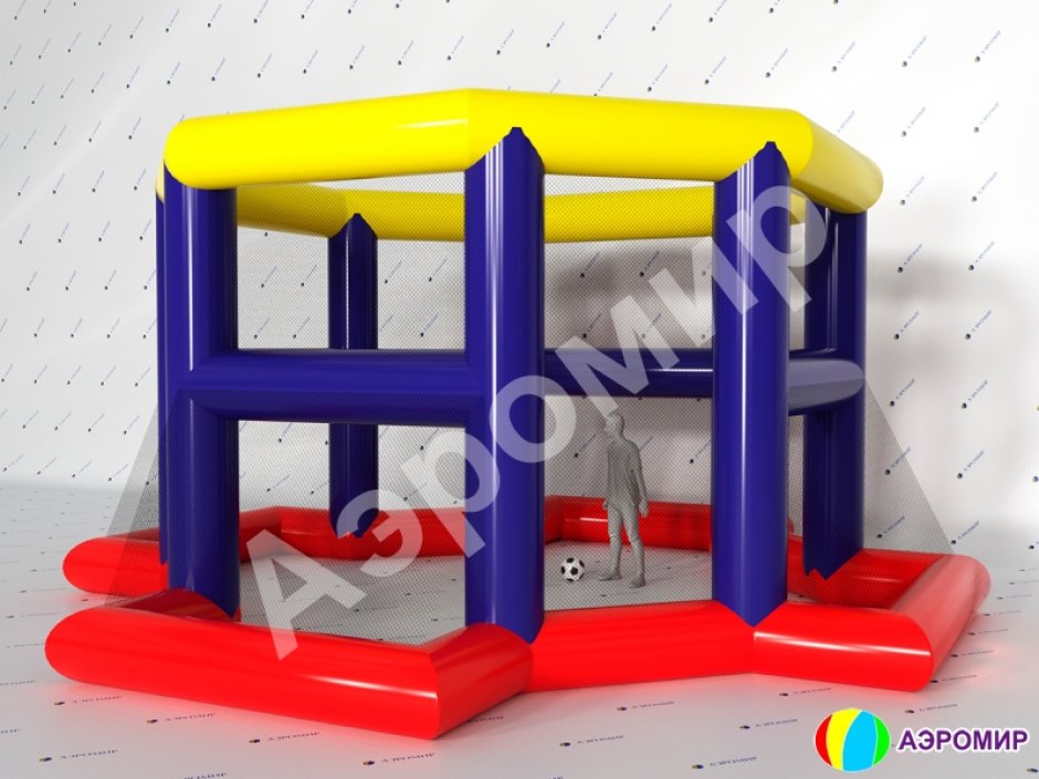 8 угольный футбол — командная игровая площадка для игры с мячом