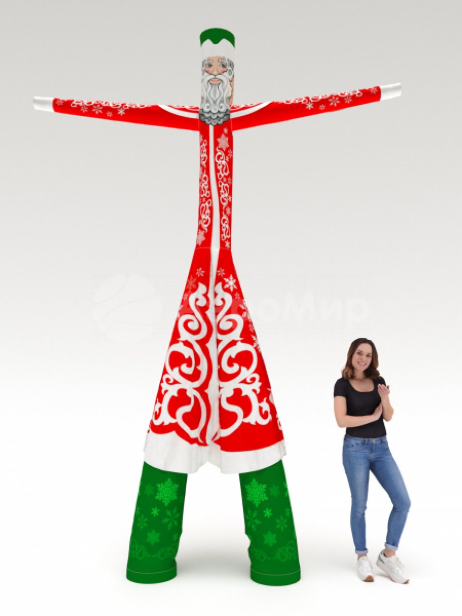 Аэромен Дед Мороз — эксклюзивный дизайн и образы фигур для праздника