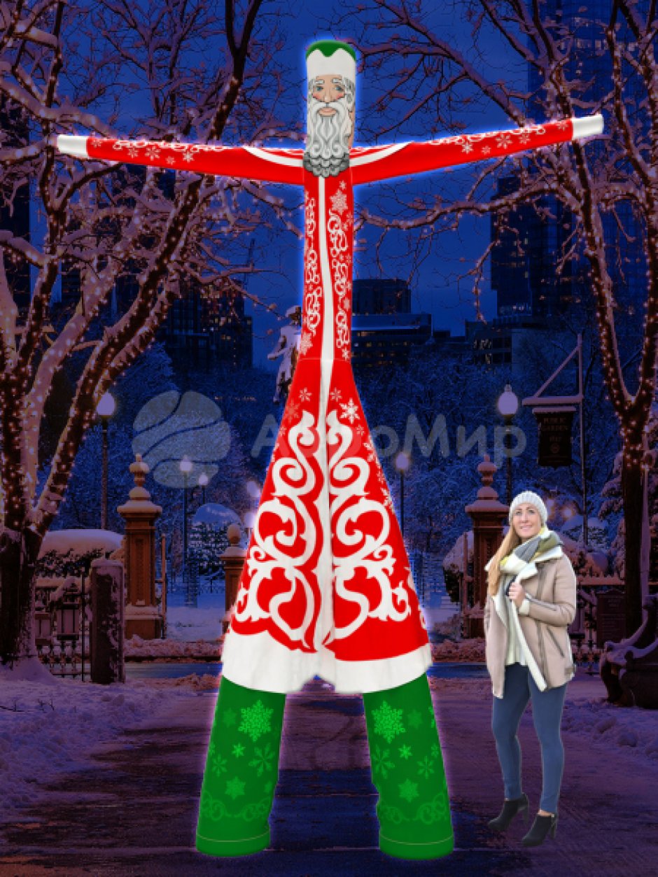 Аэромен Дед Мороз — эксклюзивный дизайн и образы фигур для праздника