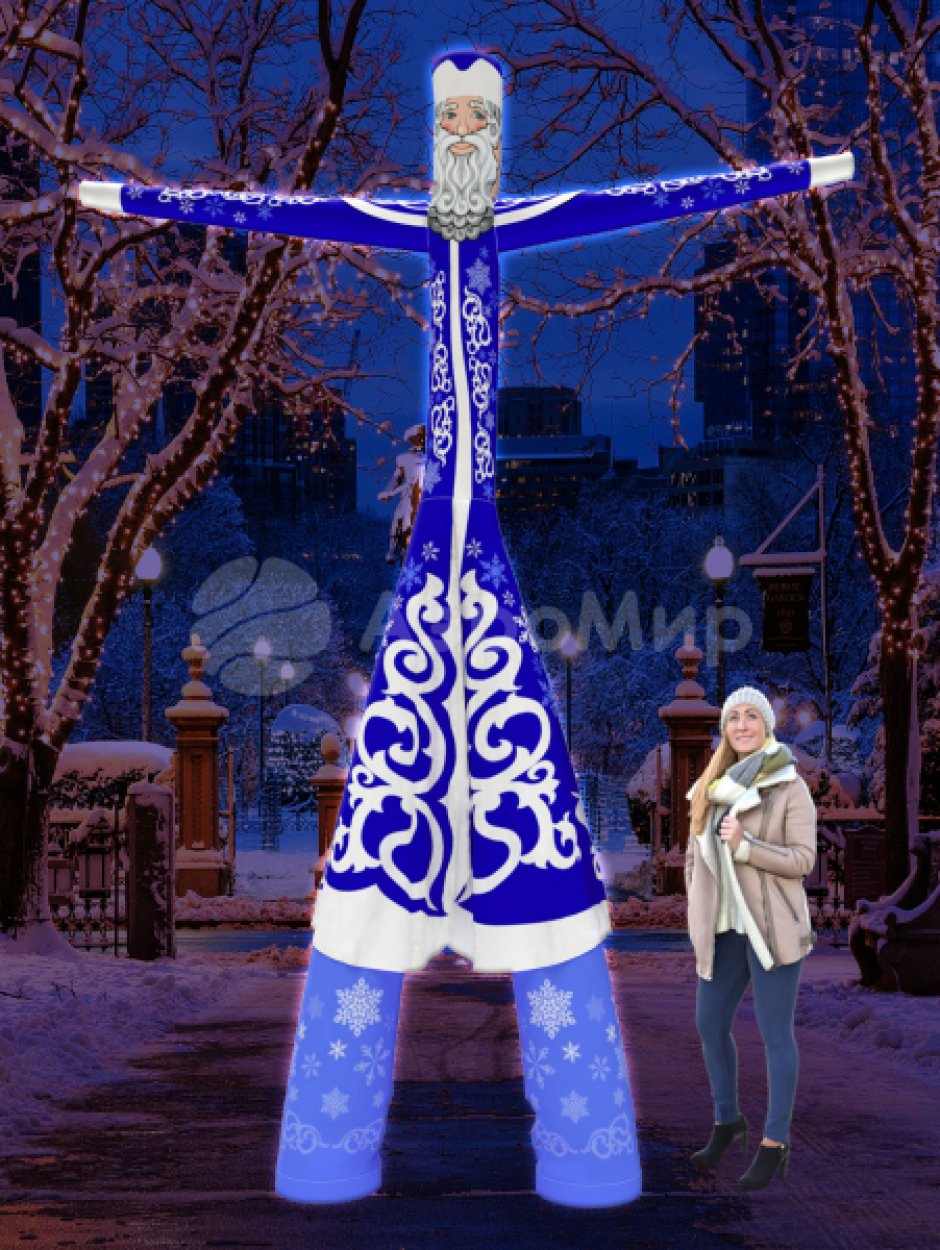 Аэромен Дед Мороз — эксклюзивный дизайн и образы фигур для праздника