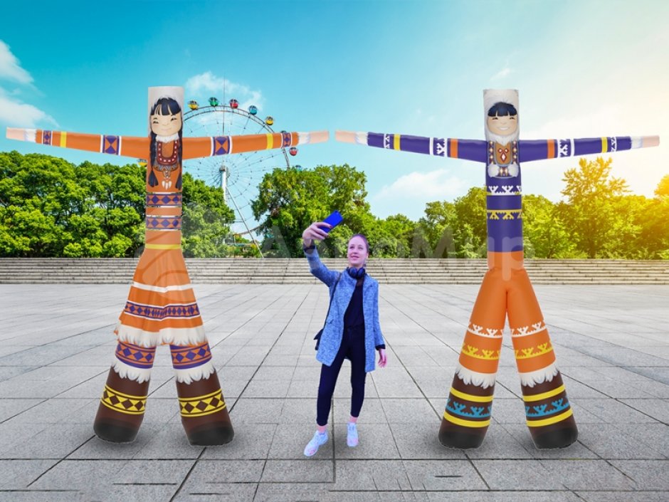 Аэромен в национальных костюмах — на ярмарку, выставку, национальные праздники