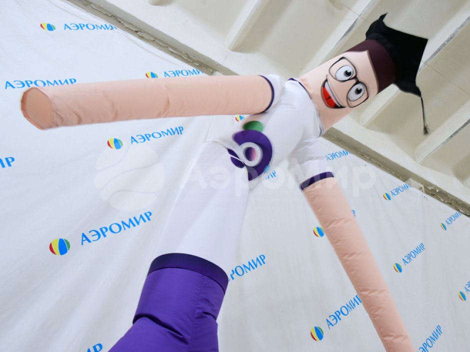 Аэромен — стилизованные фигуры мальчика или девочки