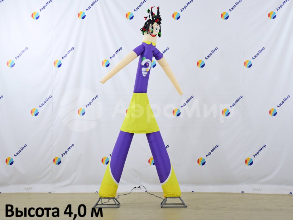 Аэромен — стилизованные фигуры мальчика или девочки