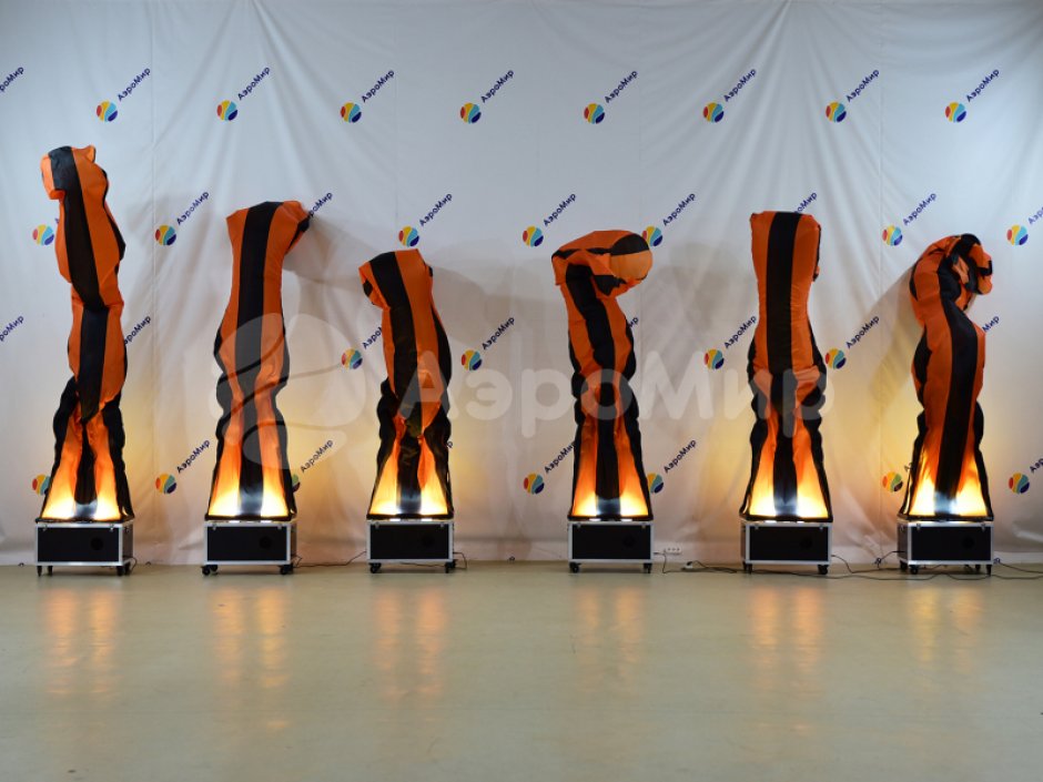 Аэрофонтан георгиевский ко Дню Победы