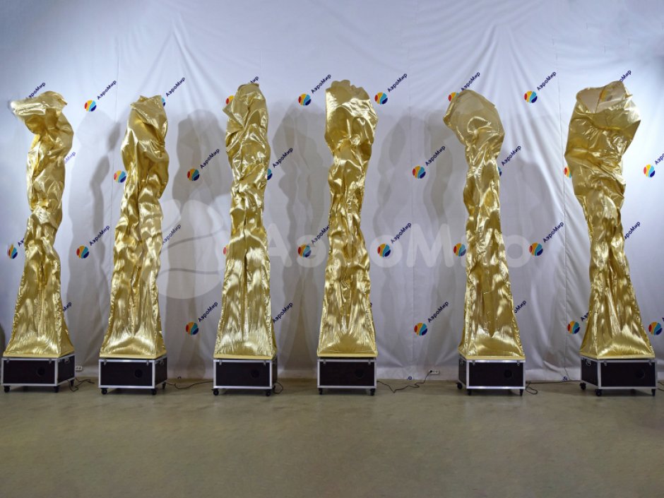 Имитация огня для фотозоны