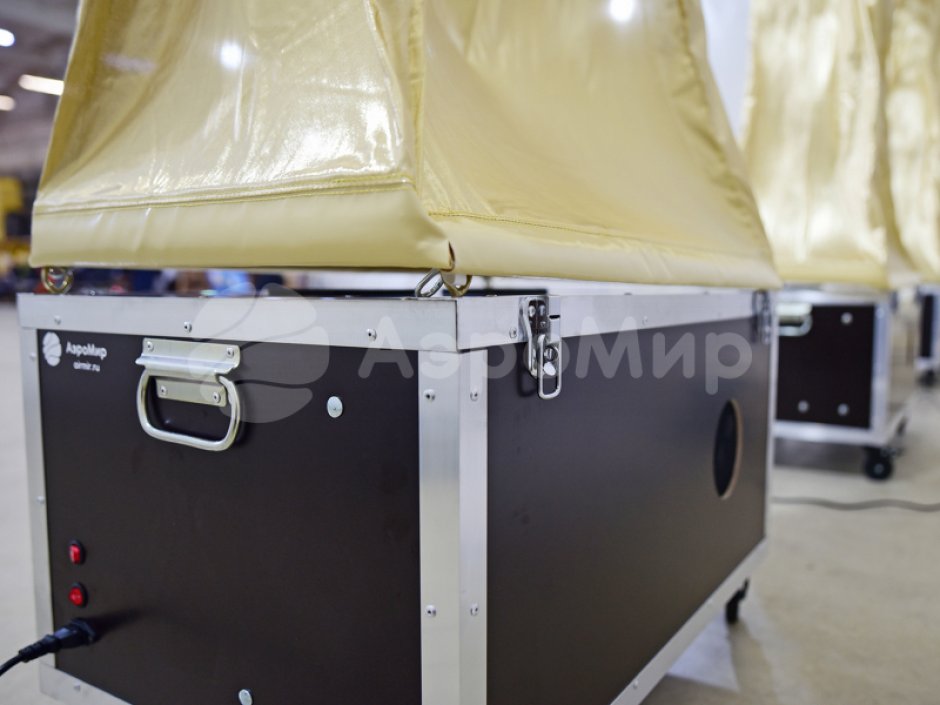 аэрофонтан для спортивных мероприятий