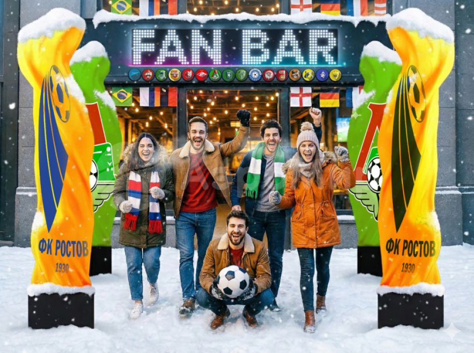 Аэрофонтан с печатью