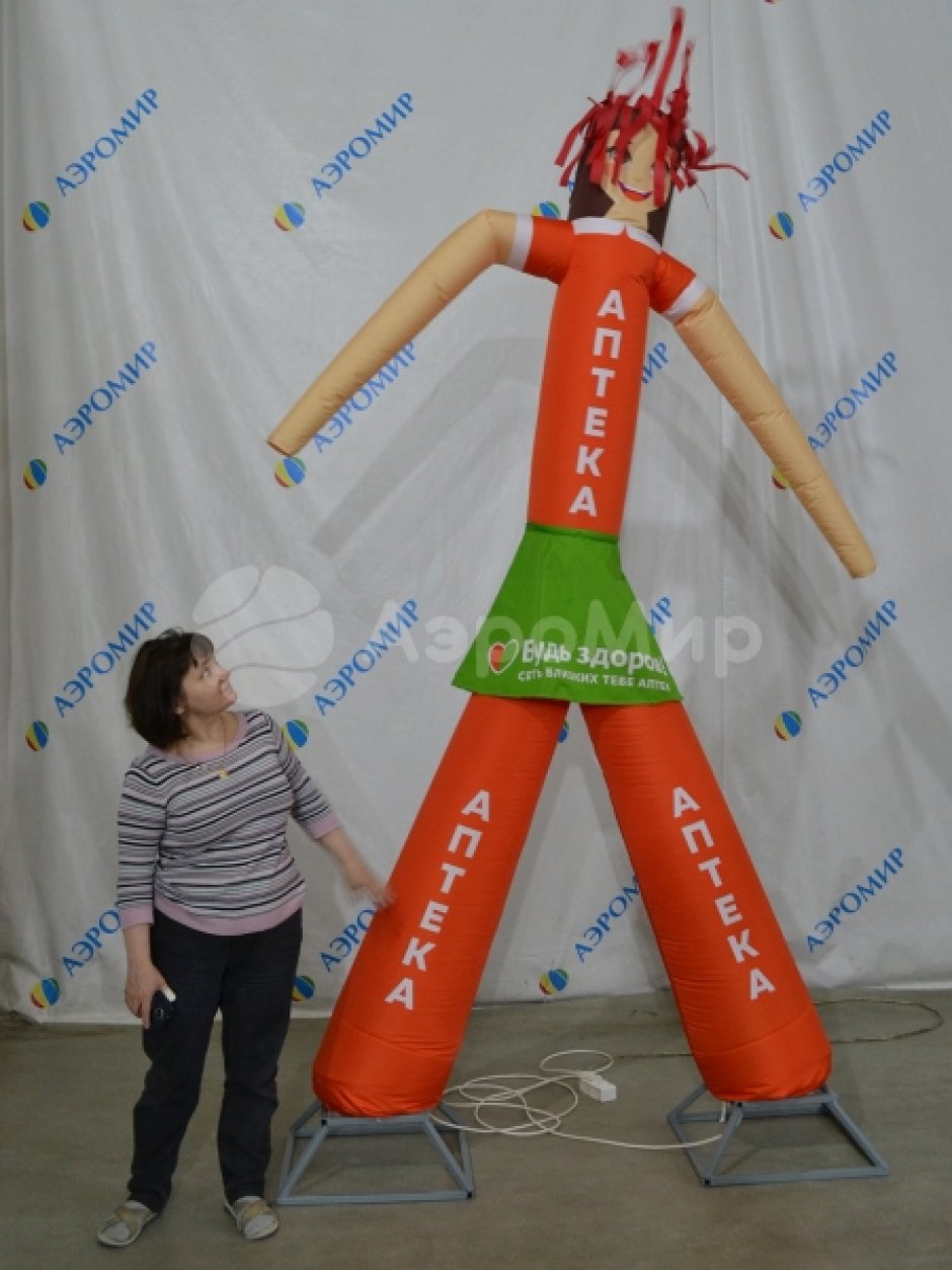 Аэромен — стилизованные фигуры мальчика или девочки