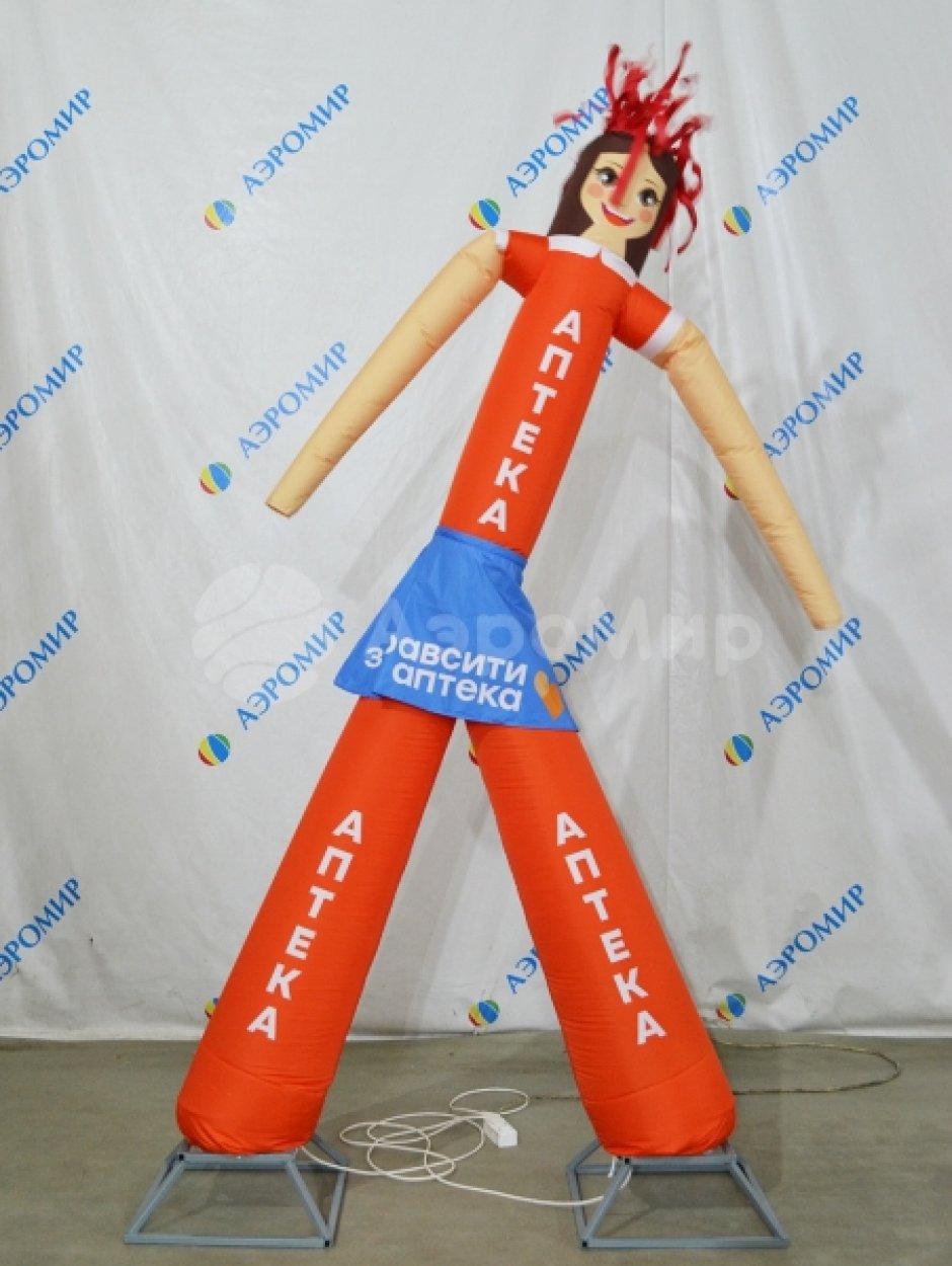 Аэромен — стилизованные фигуры мальчика или девочки