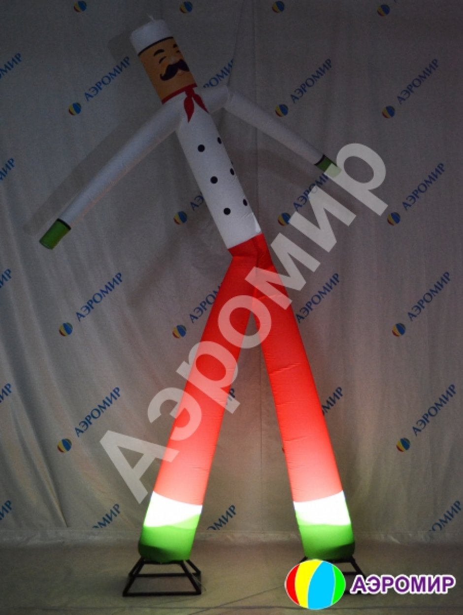 Аэромен повар — стилизованная фигура на двух ногах