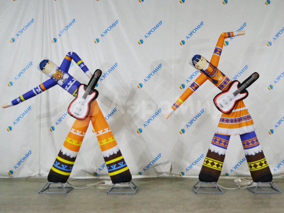 Аэромен — с декором, узнаваемые образы для различных отраслей бизнеса