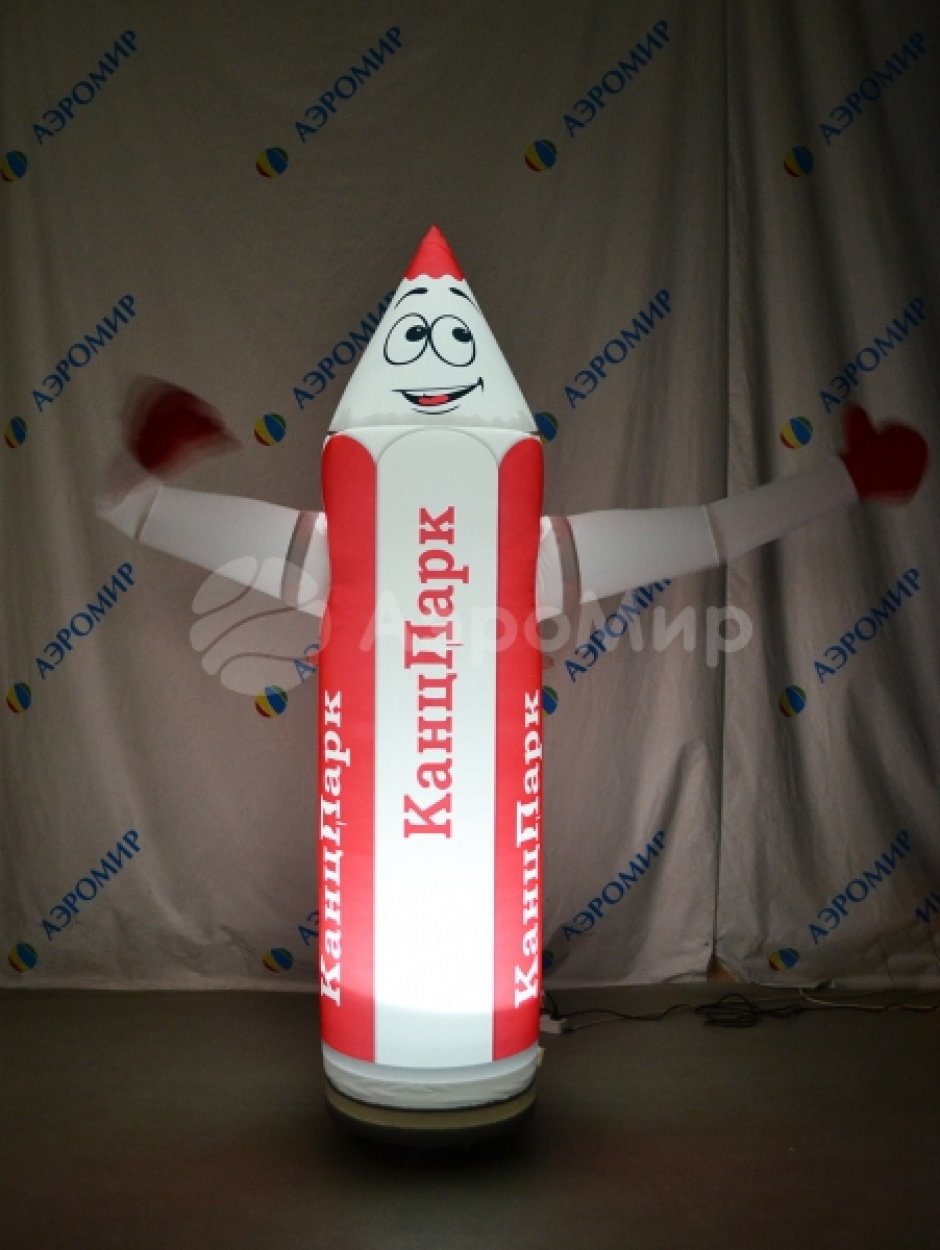 Аэромен машет рукой сложной стилизованной формы для любых отраслей бизнеса