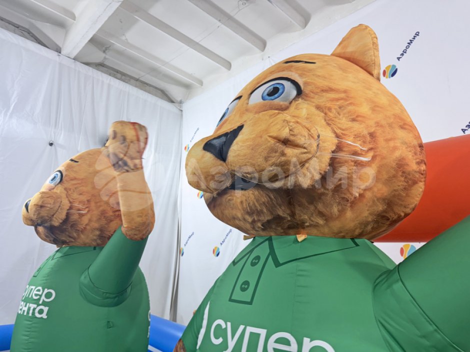 Аэромен машет рукой сложной стилизованной формы для любых отраслей бизнеса