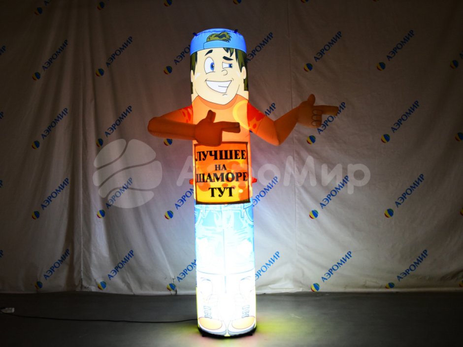 Надувной рекламный указатель