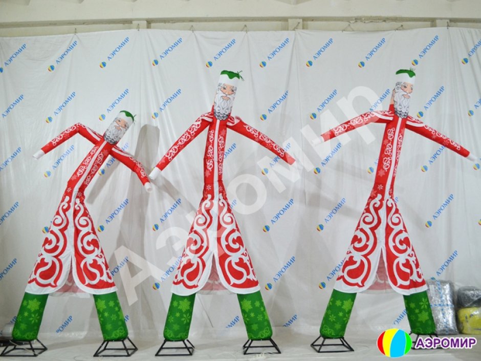 Аэромен Дед Мороз — эксклюзивный дизайн и образы фигур для праздника