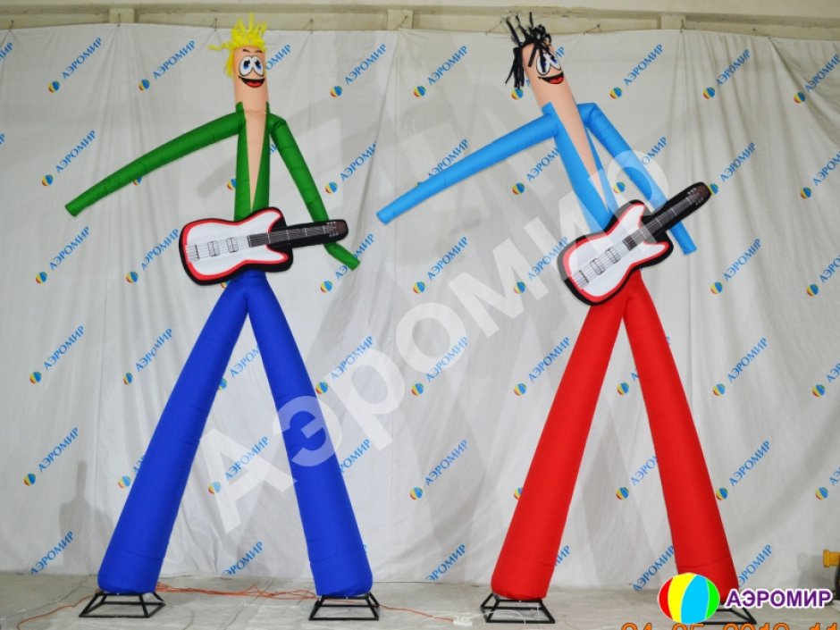 Аэромен — с декором, узнаваемые образы для различных отраслей бизнеса