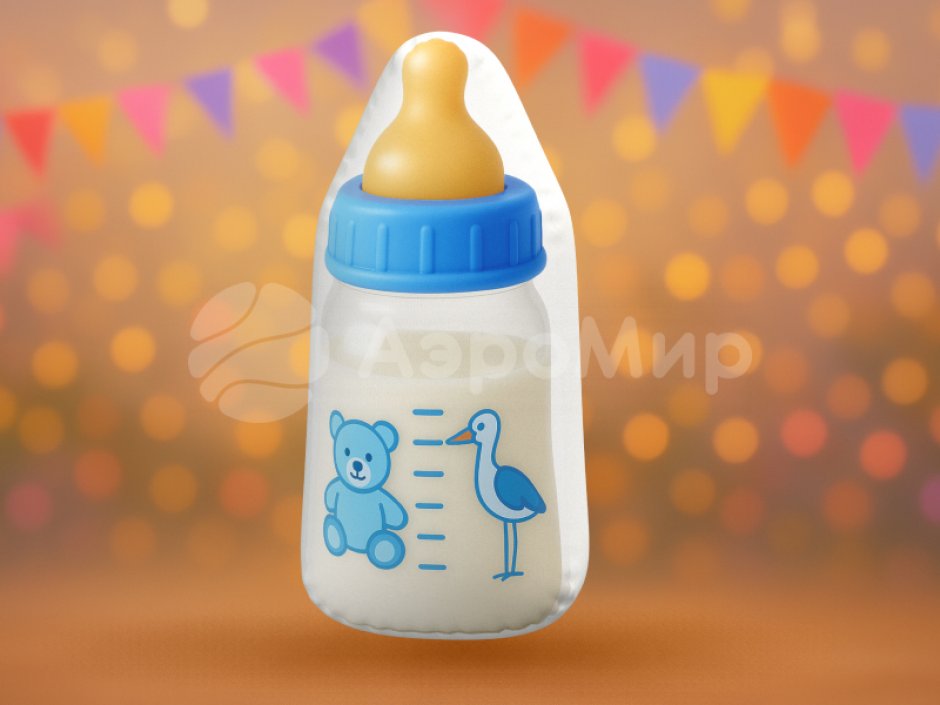 Бутылочка-подушка — яркий и легкий реквизит для шоу, игры и развлечений