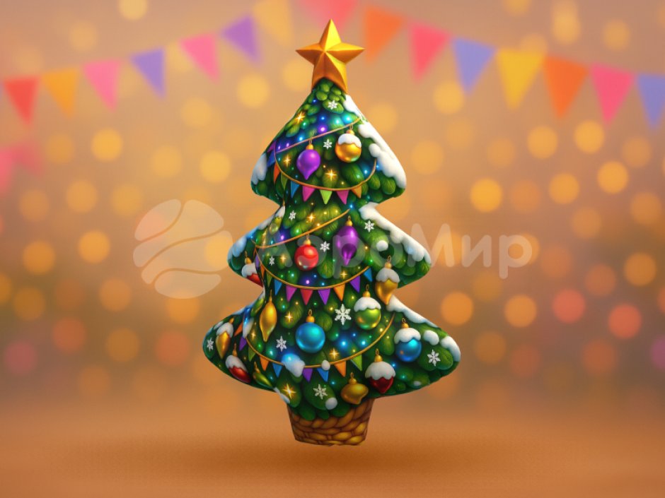 Ёлка-подушка