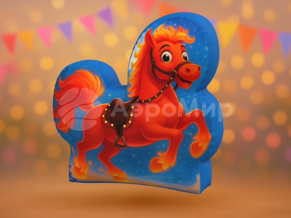 Конь-подушка