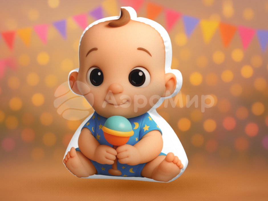 Малыш-подушка — яркий и легкий реквизит для шоу, игры и развлечений