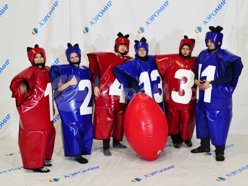 Регби — игра в американский футбол