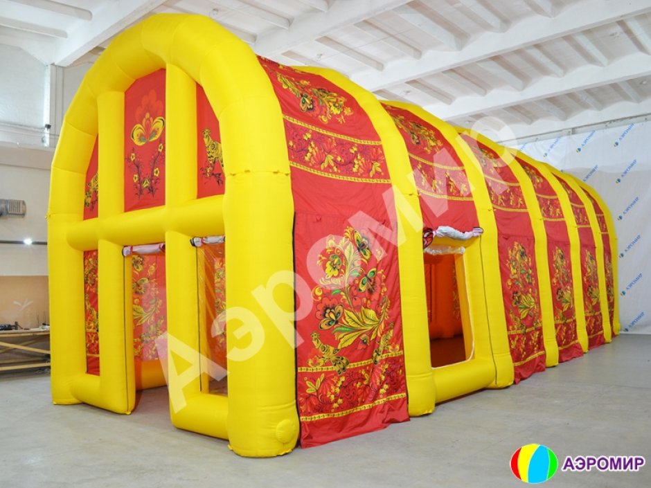 Надувной ангар Индивидуальный — эксклюзивный дизайн, яркая печать, строго по ТУ, сделаем вовремя
