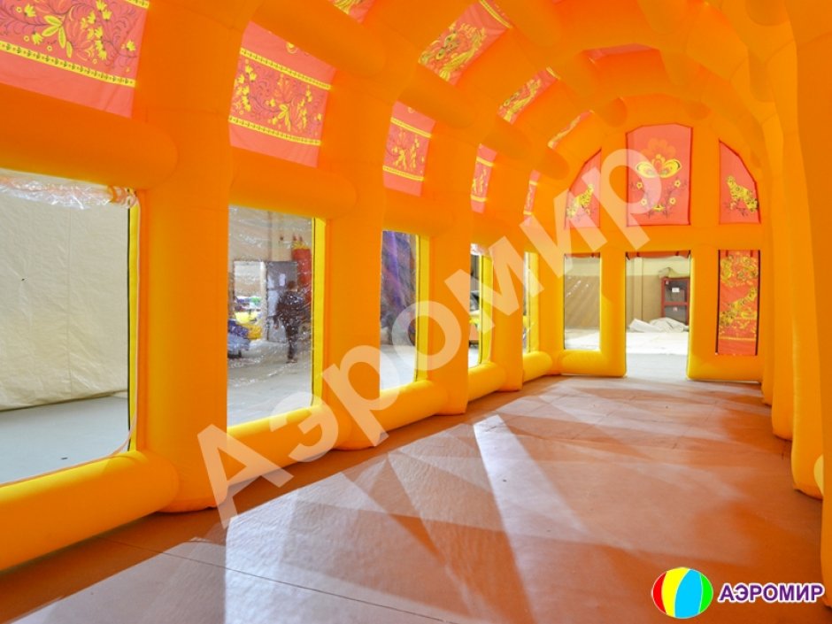 Надувной ангар Индивидуальный — эксклюзивный дизайн, яркая печать, строго по ТУ, сделаем вовремя