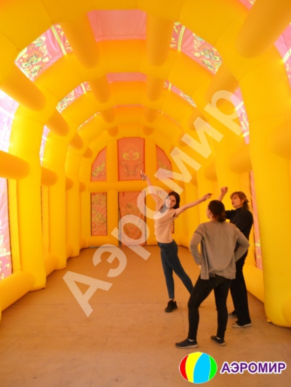 Надувной ангар Индивидуальный — эксклюзивный дизайн, яркая печать, строго по ТУ, сделаем вовремя