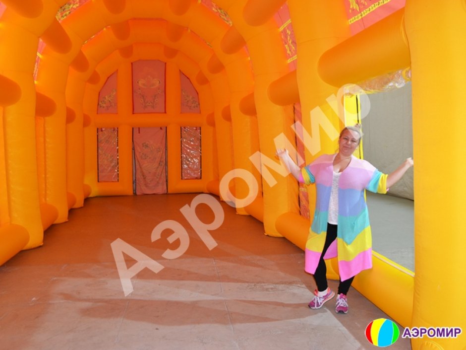 Надувной ангар Индивидуальный — эксклюзивный дизайн, яркая печать, строго по ТУ, сделаем вовремя