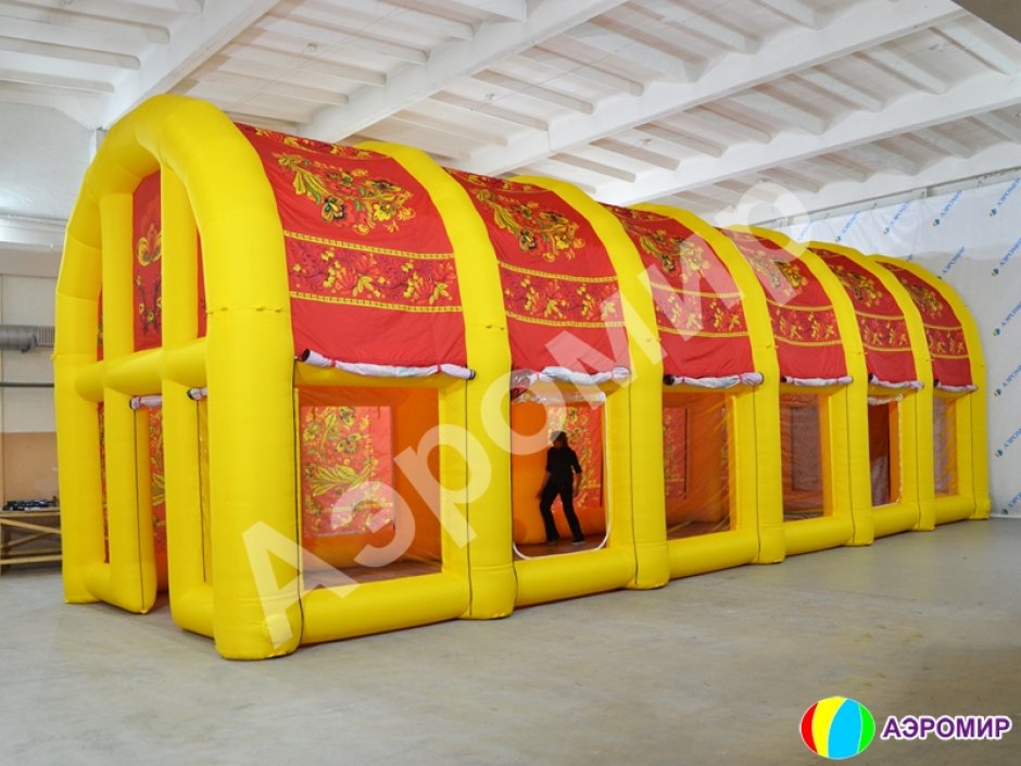 Надувной ангар Индивидуальный — эксклюзивный дизайн, яркая печать, строго по ТУ, сделаем вовремя