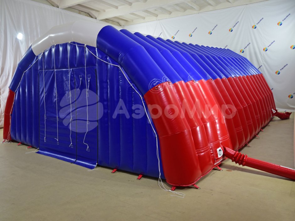 ангар из ПВХ ВС-2 триколор