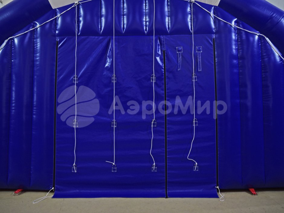 ангар из ПВХ ВС-2 триколор