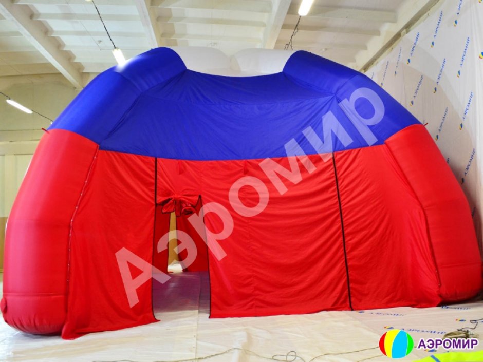 Надувные палатки — пневмокаркасные палатки