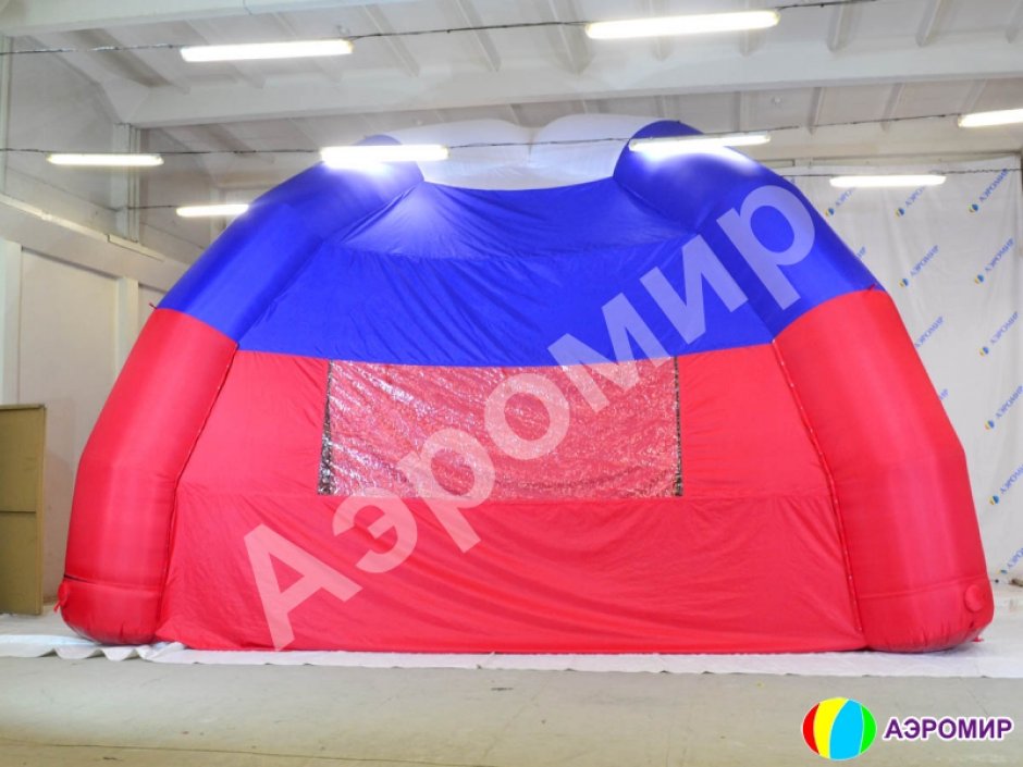 Надувные палатки — пневмокаркасные палатки