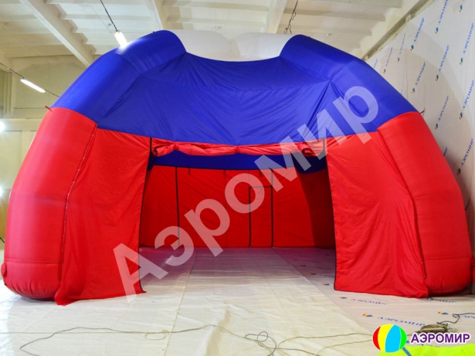 Надувные палатки — пневмокаркасные палатки