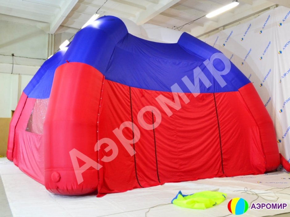 Надувные палатки — пневмокаркасные палатки
