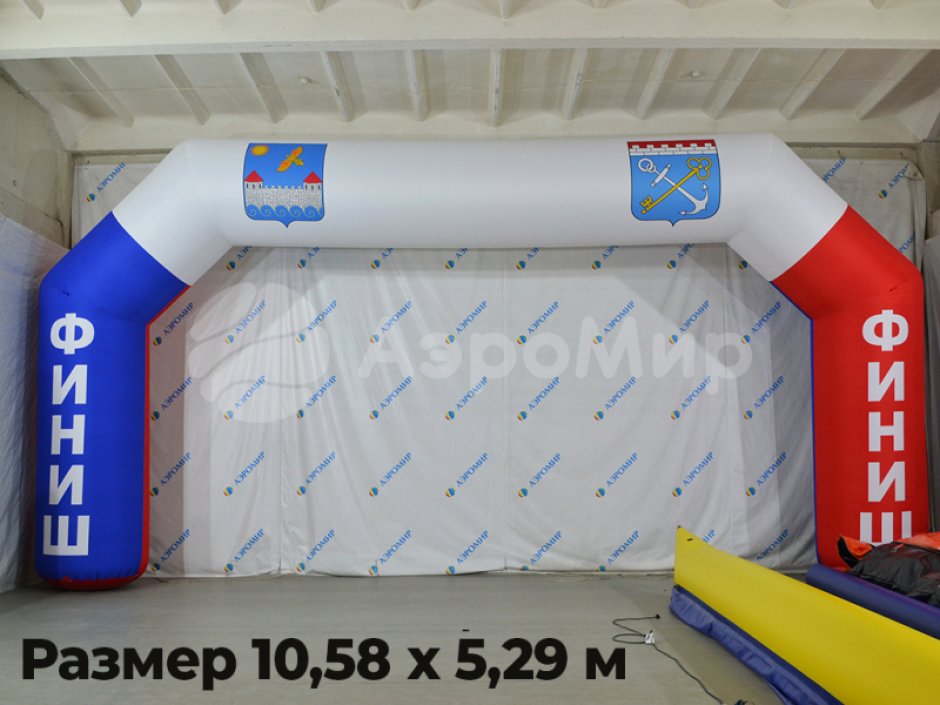 Надувная арка трапеция — полноцветная печать