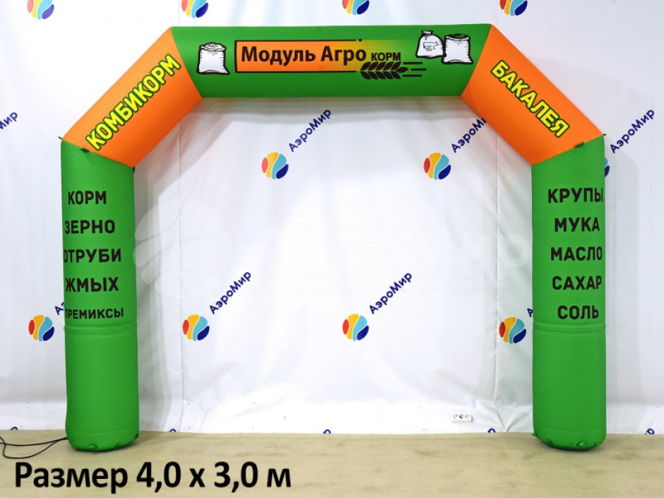 Надувная арка Лайт полноцветная