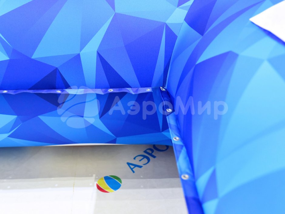 Надувная арка квадратной формы — полноцветная печать