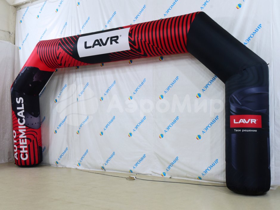 Надувная арка трапеция — полноцветная печать