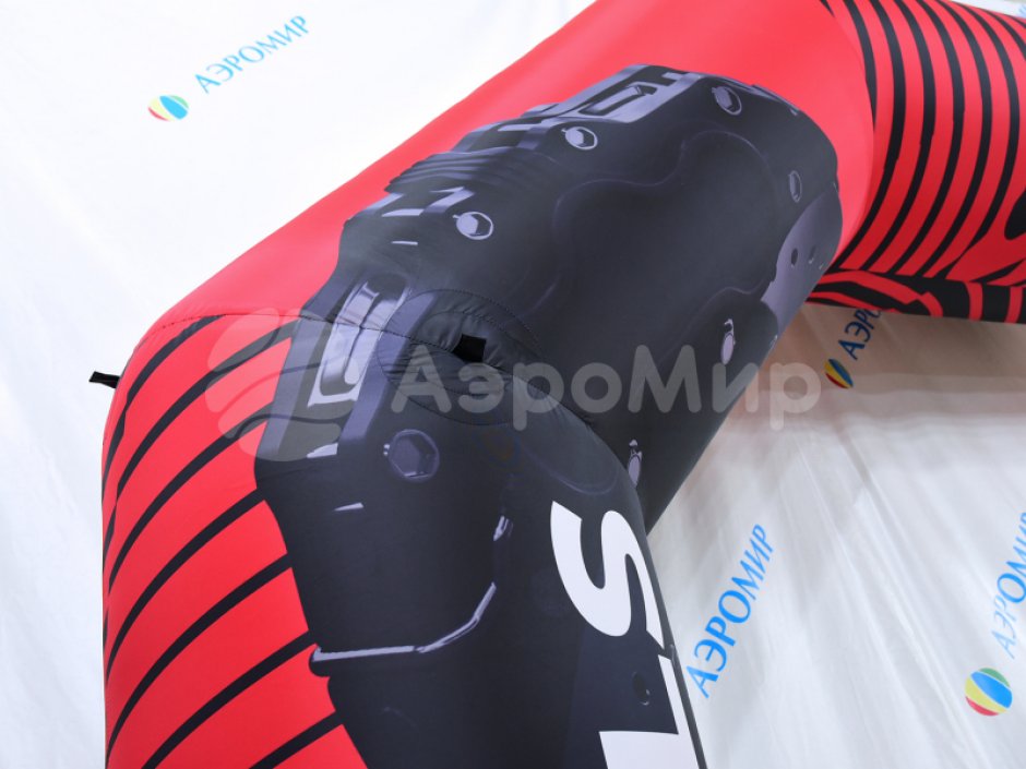 Надувная арка трапеция — полноцветная печать