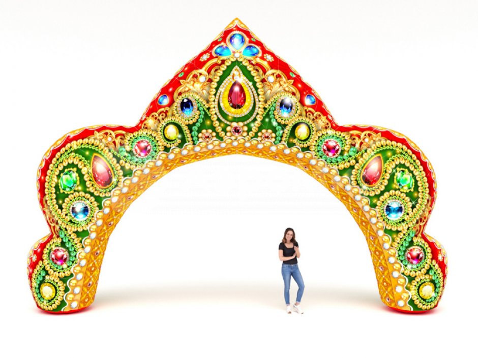 Надувная арка Кокошник