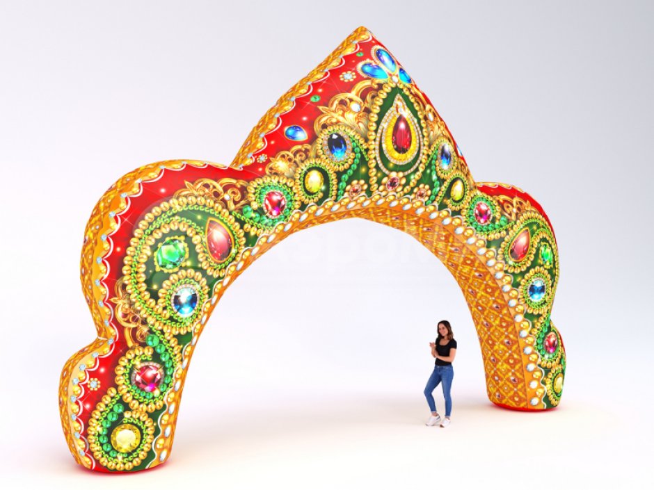 Надувная арка Кокошник