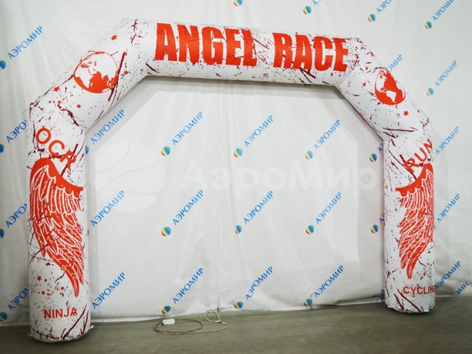 Герметичные надувные арки с полной запечаткой — спортивные, оформление, декоративные