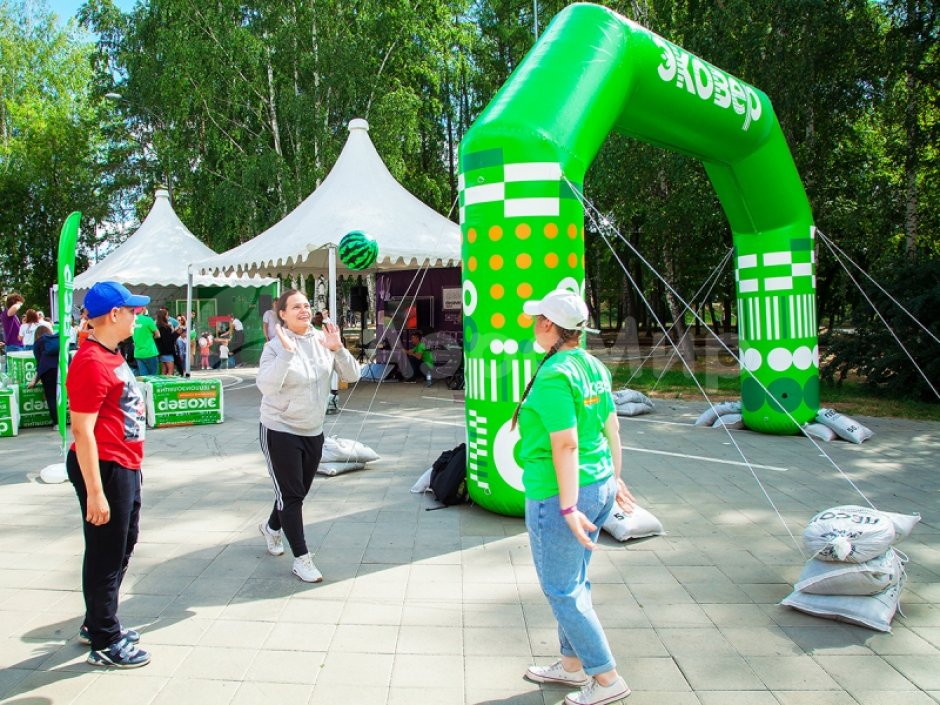 Герметичные надувные арки с полной запечаткой — спортивные, оформление, декоративные