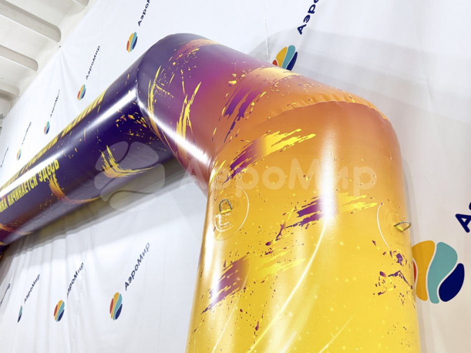 Герметичная надувная арка трапеция